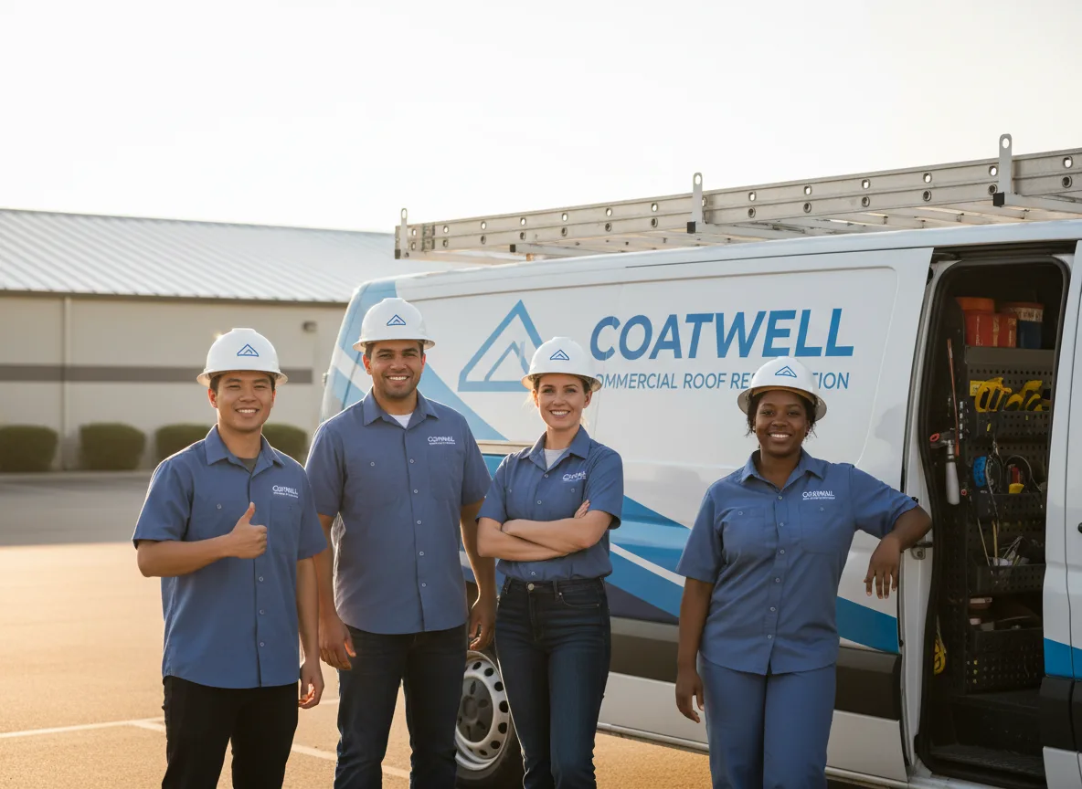 Commercial roof coating company in Creswell, OR